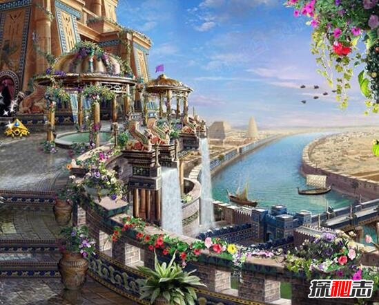 古巴比伦空中花园,真实存在的人间天堂(图片