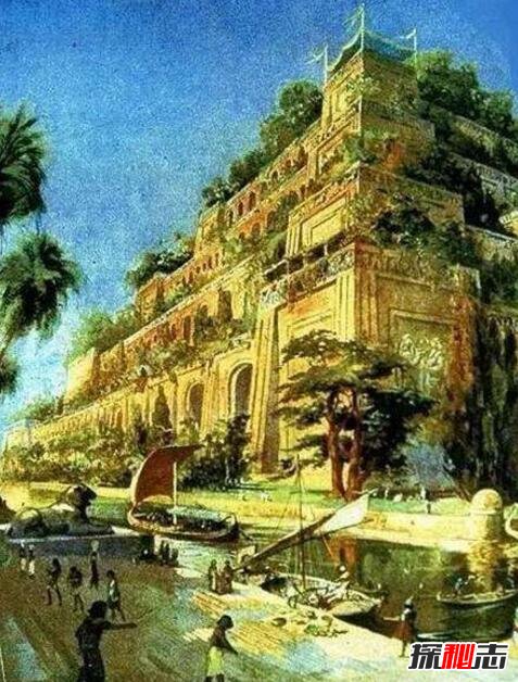 古巴比伦空中花园,真实存在的人间天堂(图片