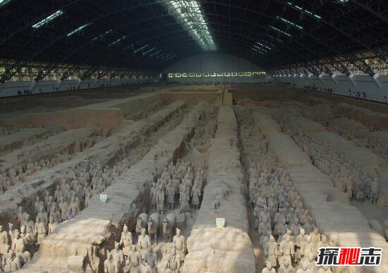 世界第八大奇迹秦陵兵马俑,兵马俑是真人做的