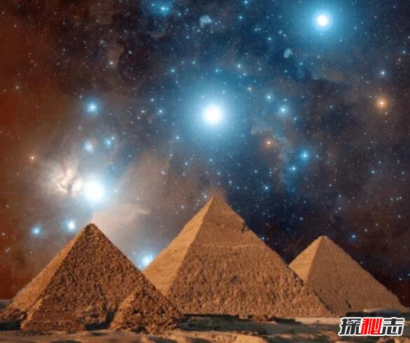 胡夫金字塔与猎户星座的关系:古埃及人认为那是神的住所